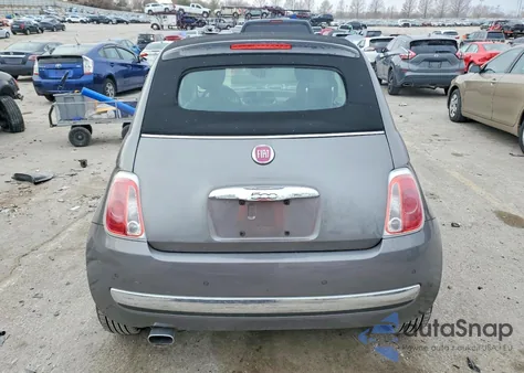 2012 Fiat 500 Lounge z USA, uszkodzony, nr VIN 3C3CFFER7CT123103